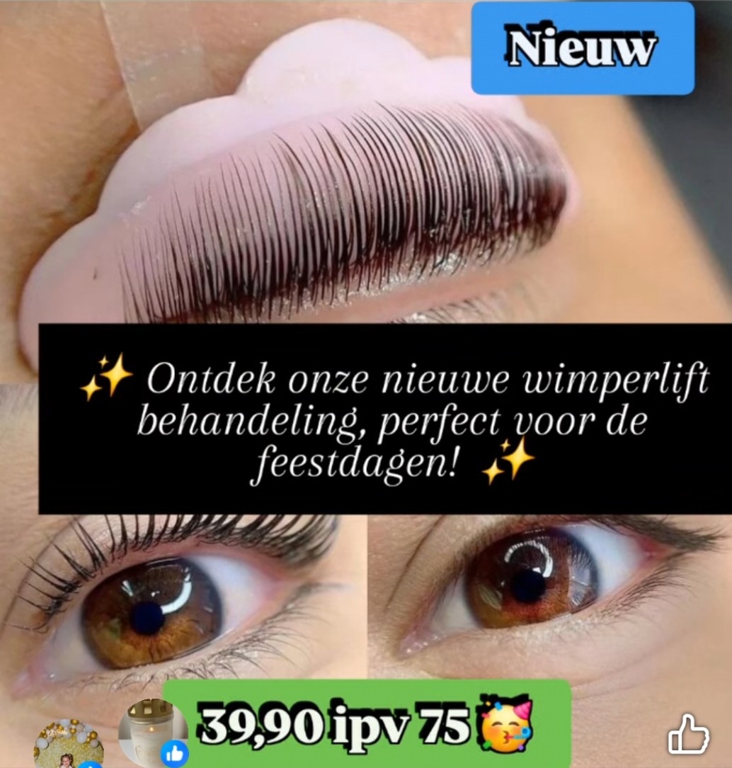 NIEUW Wimperlift